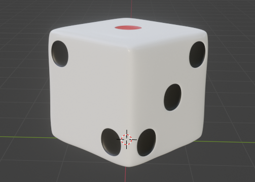 Blenderでサイコロを作る 数に溺れて