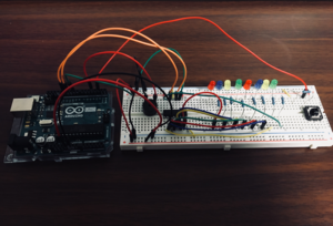 Arduinoで音階に合わせてLEDを光らせる